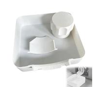 Washing Machine Drain Tray, Front Load Washer Drain Pan, Leak Proof Water Catch Pan for Appliance Maintenance, Laundry Floor Protector for Basement Apartment Garage and Home Use(Style B)