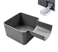 Washing Machine Drain Tray, Washing Machine Drainage Tray, Bac de Vidange Machine a Laver, Universal Front-Load Washing Machines Drain Pan, Washer Drip Pan, Leak-Proof Tight Fit, Drain Funnel，Noir