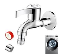Washing Machine Faucet - Valve de robinet de 3,54 pouces | Copper Mixing Tap - Ceramic Disc Core Rust Proof Leak Preuve Embedded Installation For Bathroom Garden Laundry Mop Sink And Home Use