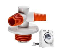 Washing Machine Floor Drain Joint, Floor Drain Tee Adapter, Stepped Interface Drain Preventer, Backflow Preventer for Drains, Shower Room Drain Connector, Basement Drain Adapter, Plumbing Drain