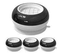 Washing Machine Foot Pads, Anti Vibration Mat, Shock Absorbing Stabilizers, Noise Reduction Design, Heavy-Duty Rubber Base, 4 Pieces Set, For Washers And Dryers Stability, 5.91x3.15x1.97in