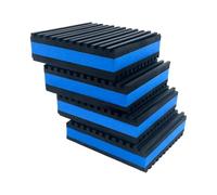 Washing Machine Pads, Anti Vibration Feet, Anti Slip Mats, Shock Absorbing Support for Dryer Washer Compressor Treadmill Indoor Bathroom Home Use Noise Reduction Stability Control