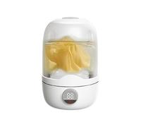 Washing Machine, Portable Small Washer, 2000mAh Battery, Compact Laundry Cup Design, Gentle Cleaning Appliance for Baby Clothes, Socks, Towel, Bra, Clothing, Travel Use, Multicolor