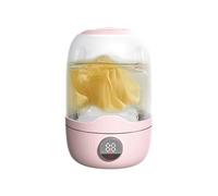 Washing Machine, Portable Small Washer, 2000mAh Battery, Compact Laundry Cup Design, Gentle Cleaning Appliance for Baby Clothes, Socks, Towel, Bra, Clothing, Travel Use, Multicolor