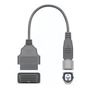 Washinglee Câble adaptateur OBD2 vers 3 broches pour Yamaha Motorboat et Wave Runners, 30 cm.