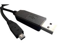 Washinglee Câble de programmation pour radio scanner Uniden USB-1, câble d'interface USB PC, noir.
