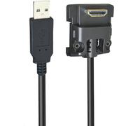 Washinglee Câble USB A pour bornes POS Ingenico IPP350 IPP320 ISC250 Lane 8000/7000/5000/3000 et ISC480 IPP315 IPP310. 2 m
