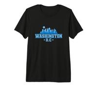 Washington D.C. Columbia City aux États-Unis T-Shirt Haut de Gamme