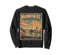 Washington D.C. Skyline USA Vintage Sweatshirt