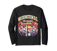 Washington DC Chocolate City Cherry Blossoms Retro Capital Manche Longue