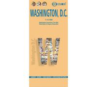 Washington dc Echelle 1 : 15000, Edition trilingue allemand-anglais-français - Collectif - Borch - broché - Atlas / carte