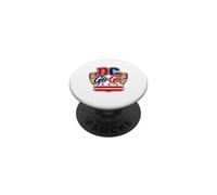 Washington DC Go-Go Music, Drums District de Columbia PopSockets PopGrip Adhésif