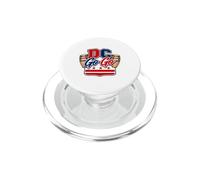 Washington DC Go-Go Music, Drums District de Columbia PopSockets PopGrip pour MagSafe