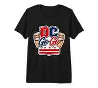 Washington DC Go-Go Music, Drums District de Columbia T-Shirt Haut de Gamme