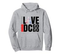Washington DC Ich Liebe Go Music Sweat à Capuche