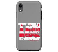 Washington DC Joueur de Tennis The District Flag Art Metro Area Coque pour iPhone XR