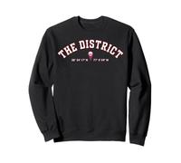 Washington DC Map Pointeur The District GPS Coordonnées DMV Sweatshirt