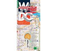 Washington DC Plan de Ville - Carte - Metro - Hotels -