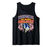 Washington DC The Original Chocolate City Retro Varsity Débardeur