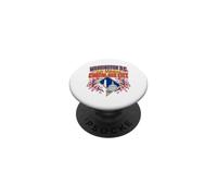 Washington DC The Original Chocolate City Retro Varsity PopSockets PopGrip Adhésif