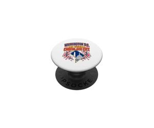 Washington DC The Original Chocolate City Retro Varsity PopSockets PopGrip Adhésif