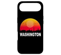 Washington DC Vintage Sunset Retro City State USA Coque pour iPhone Air