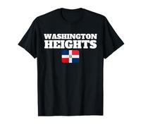 Washington Heights Drapeau dominicain New York T-Shirt Graphique avec Valeur