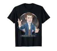 Washington Irving, célèbre auteur américain T-Shirt