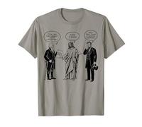 Washington Jesus Lincoln Funny Vampire Hunter History Meme T-Shirt