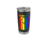 Washington LGBT Pride Month LGBTQ Rainbow Flag For Gay Gobelet isotherme en acier inoxydable double paroi