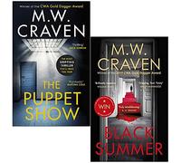 Washington Poe Series 2 Books Collection Set By M. W. Craven (The Puppet Show, Black Summer)