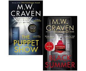 Washington Poe Series 2 Books Collection Set By M. W. Craven (The Puppet Show, Black Summer)