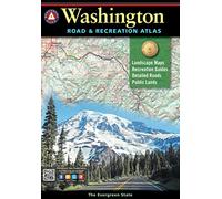National Geographic Maps – Washington Road & Recreation Atlas – 9e édition