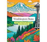 Washington State - The Pacific Northwest Coloring Book