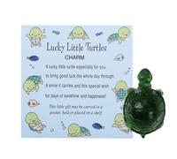 Wasise Breloques tortues - Figurine de tortue et carte d'histoire, petits cadeaux, cadeau porte-bonheur, décoration d'intérieur, articles porte-bonheur, cadeaux de gentillesse pour femme, cadeau