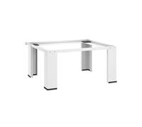 vidaXL Socle pour machine à laver 50447 – Support et étagère, Blanc
