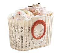 Wasmanda | Évier à linge manuel - Trousse de douche à main peu encombrante ventilée pour salle de bain, chambre d'étudiant, chambre d'enfant, chambre à coucher