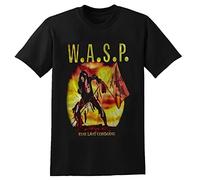 Wasp W.A.S.P. The Last Command Tour Cotton Mens T-Shirt Black Graphic Unisex Tee Shirt M