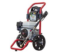 WASPPER ✦ Nettoyeur Haute Pression à Essence - Powered by et pour Moteur Honda GP160 ✦ 2900 PSI ✦ 163cc Machine portative à Haute Pression de laveuse à Jet d'eau W2900HA Rouge