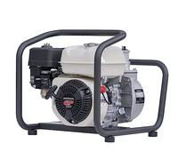 WASPPER ✦ Pompe à eau sale | Powered by et pour moteur Honda GP160 | Pompe robuste et portative avec un débit de 30 000l/h ✦ Hauteur de refoulement de 28m (WP20D-H)