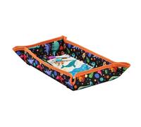 Wasserdichter Flugzeugtablettbezug für Kinder mit Spielzeugtasche - 3-in-1 Reisetisch-Organizer & Tablet-Halterung - Reisetischdecke mit Cartoon-Muster für Flugzeug & Auto
