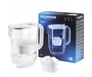 Wasserfilterkanne Aquaphor Fresh 3,2L weiß mit Maxfor-Einsatz