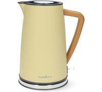 Wasserkocher - 1.7 l - Soft-Touch - Gelb - Um 360 Grad drehbar - Verdecktes Heizelement - Strix Controller - Boil-dry protection