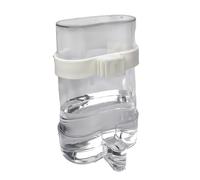 Wasserspender für Vögel - Vogelfutterspender, hygienisch, Transparent, automatisch, Wassernapf,Harmloses, Haustierzubehör verbreitetes und prakti für Nymphensittiche, Finken, Wellensittiche