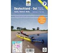 Wassersport-Wanderkarte / Deutschland Ost Für Kanu- Und Rudersport