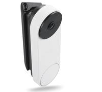 Wasserstein Support Horizontal réglable pour Sonnette Google Nest (Batterie) - Fabriqué pour Google Nest