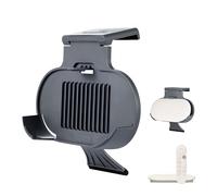 Wasserstein Support TV pour Google TV Streamer 4K - Support à clip pour Google TV Streaming Box (anthracite) - Fabriqué pour Google