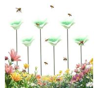 Wassertrinkstation für 6-teiliges Set Keramik Schmetterlingsbäder in | 6-teiliges Set keramischer -Tränkstationen, auch als Mini-Vogelbad nutzbar, leicht zu reinigen, ideal für Garten & Balk