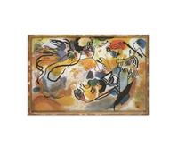 Wassily Kandinsky Impression sur toile Le jugement dernier 40 x 60 cm