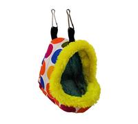 WASTEBIN Hamac à suspendre pour cage d'hiver chaud en peluche pour perroquet pour jouer et se reposer